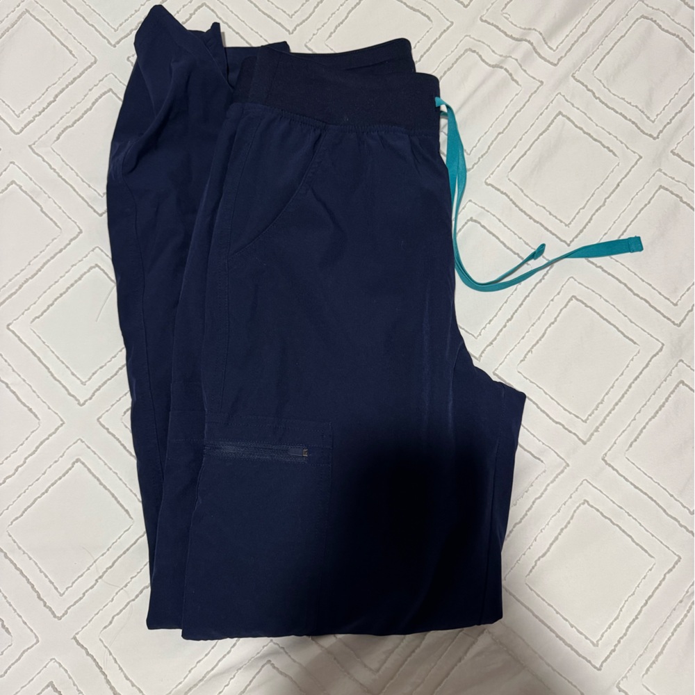Figs Navy FreeX Yola Scrub Pants S/T